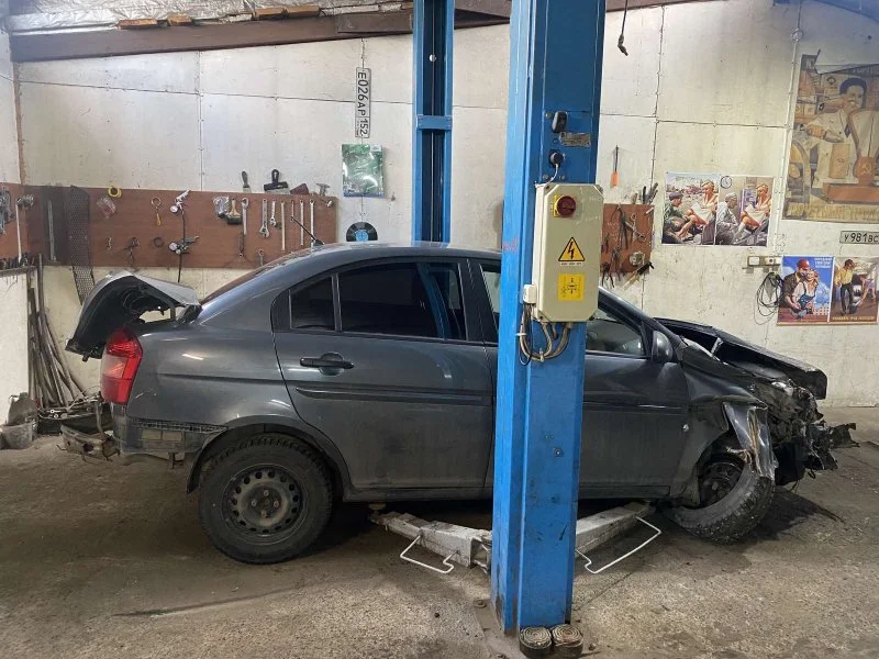 Продажа Hyundai Verna 1.4 (97Hp) (G4EE) FWD MT по запчастям