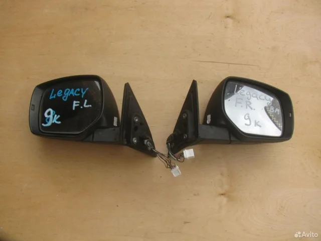 Зеркала для Subaru Legacy Универсал BP/B13 2003-2009 на фотографиях