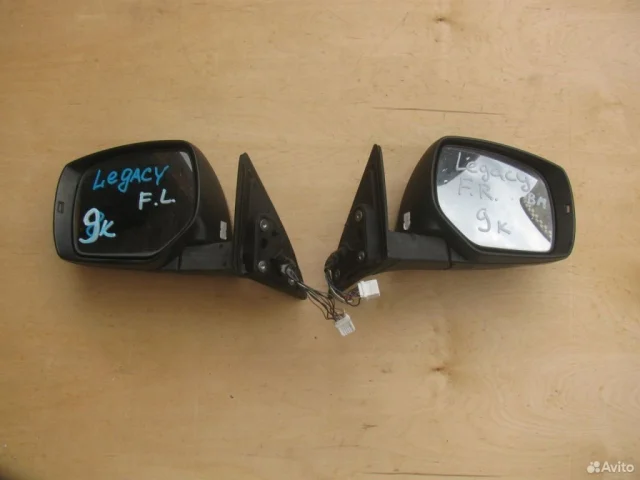 Зеркала для Subaru Legacy Универсал BP/B13 2003-2009 на фотографиях
