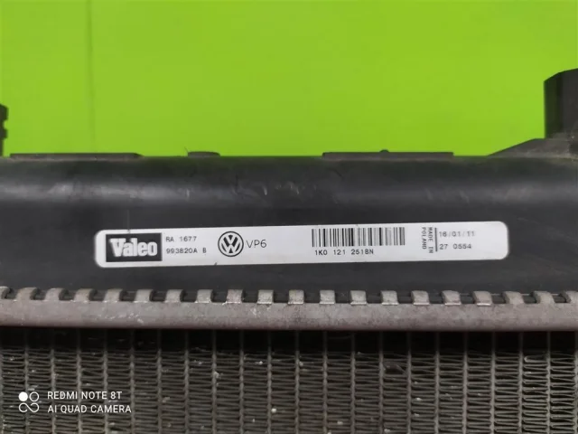 Радиатор охлаждения ДВС для Volkswagen Golf VI (5K) (3dr) 2008-2012 на фотографиях