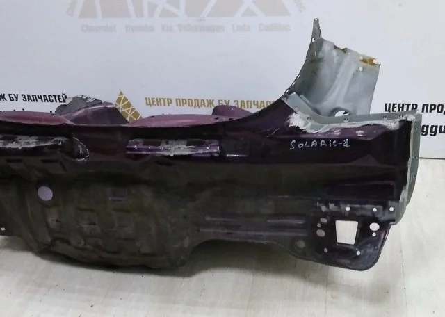Панель кузова задняя для Hyundai Solaris 1 рестайлинг 2014-2017 на фотографиях
