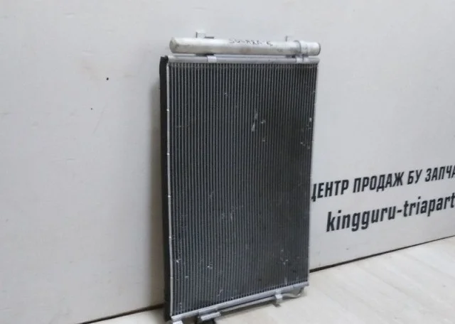 Радиатор кондиционера для Hyundai Solaris 1 RB (2011-2013) на фотографиях