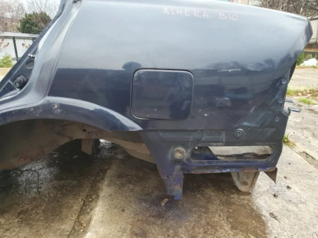 Заднее левое крыло для Nissan Almera Classic B10 2006-2012 на фотографиях