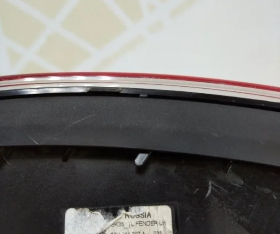 Фонарь внешний левый для Skoda Rapid II 2020+ на фотографиях