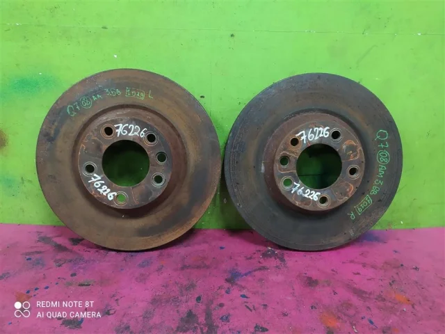 Диски тормозные передние (комплект) для Volkswagen Touareg I (7L) 2002-2010 на фотографиях