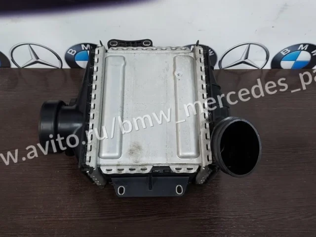 Интеркулер для Mercedes-Benz C class W205 2014-2020 на фотографиях