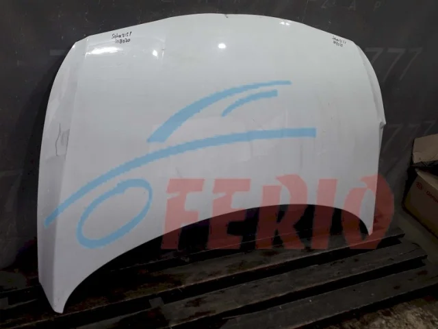 Капот для Hyundai Solaris 1 рестайлинг 2014-2017 на фотографиях