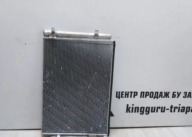 Радиатор кондиционера для Hyundai Solaris 1 RB (2011-2013) на фотографиях