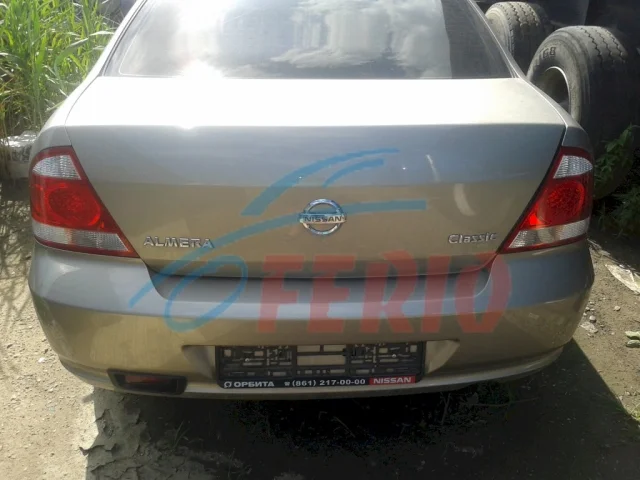 Бампер задний для Nissan Almera Classic B10 2006-2012 на фотографиях