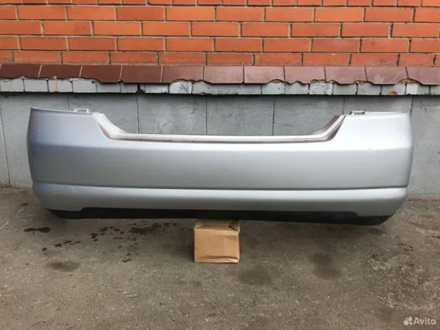 Бампер задний для Nissan Tiida SC11 Седан 2007-2014 на фотографиях