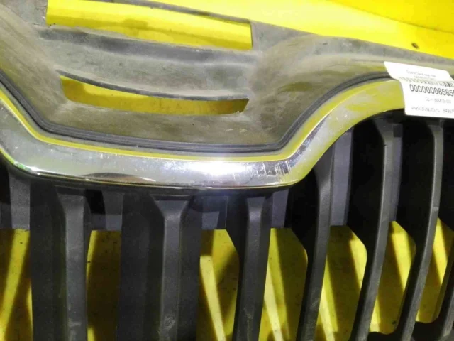 Решетка переднего бампера для Skoda Rapid I NH3 2012-2017 на фотографиях