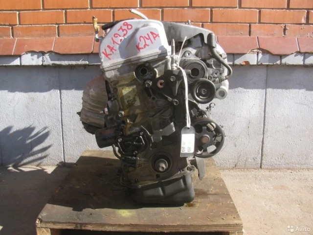 Двигатель без навесного для Honda Odyssey RB1, RB2 2003-2008 на фотографиях