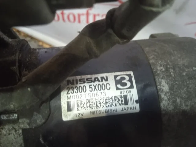 Стартер для Nissan Navara D40 2004-2010 на фотографиях
