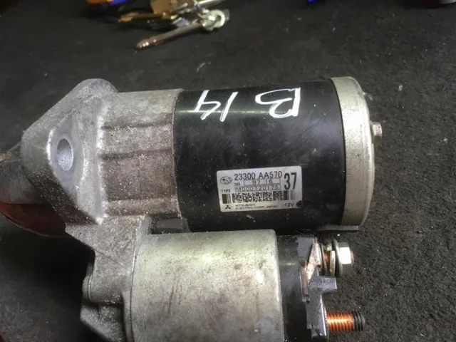 Стартер для Subaru Legacy Универсал BR/B14 2009-2015 на фотографиях