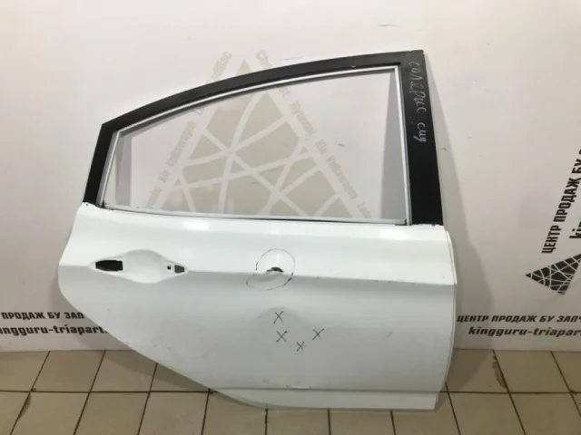 Дверь задняя правая для Hyundai Solaris 1 рестайлинг 2014-2017 на фотографиях