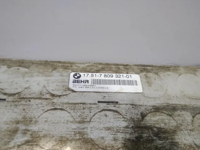 Интеркулер для BMW X5 Е70 2006-2013 на фотографиях