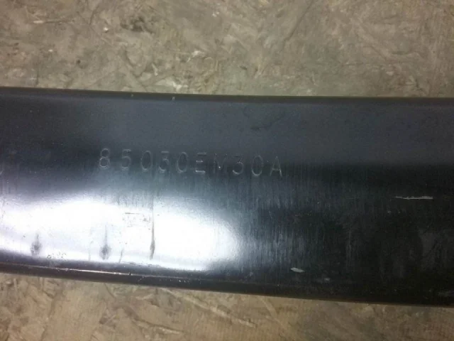 Усилитель заднего бампера для Nissan Tiida SC11 Седан 2007-2014 на фотографиях