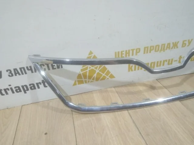 Молдинг решетки радиатора для Skoda Rapid I rest NH3 2017-2020 на фотографиях