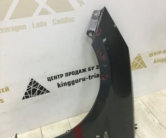 Крыло левое для Hyundai Solaris 1 рестайлинг 2014-2017 на фотографиях