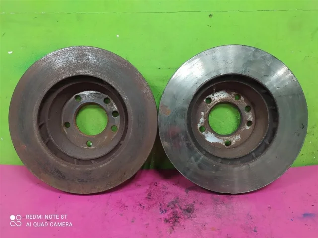 Диски тормозные передние (комплект) для Audi Q7 4L 2005-2015 на фотографиях