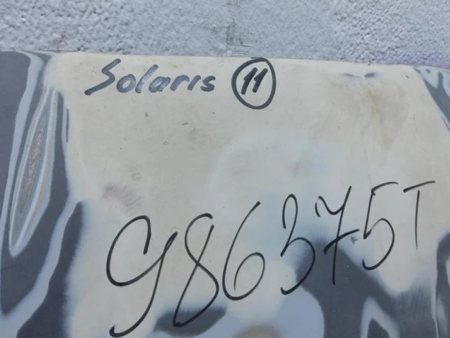 Замок капота для Hyundai Solaris 1 RB (2011-2013) Хэтчбек на фотографиях