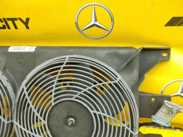 Вентилятор радиатора охлаждения ДВС для Mercedes-Benz M class W163 1998-2005 на фотографиях