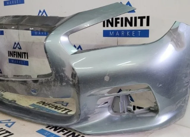 Бампер передний для Infiniti Q Q50 V37 2013-2021 на фотографиях