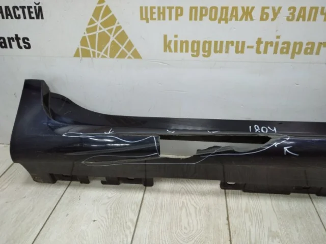 Порог правый для BMW X4 Ф26 (F26) 2014-2018 на фотографиях