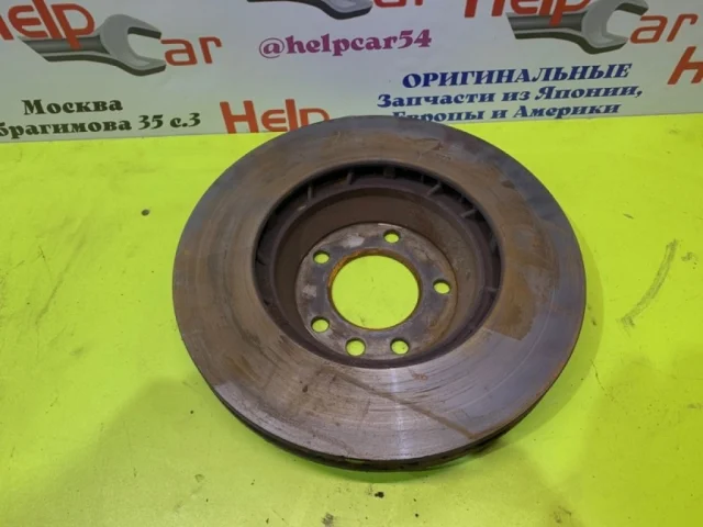 Диски тормозные передние (комплект) для Audi Q7 4L 2005-2015 на фотографиях