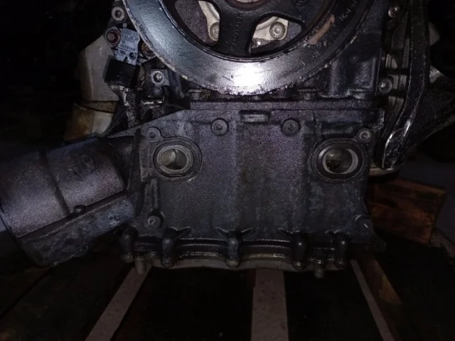 Двигатель без навесного для Porsche Cayenne 958 2010-2014 на фотографиях