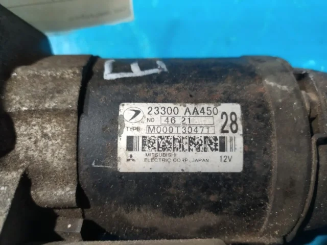 Стартер для Subaru Forester SG JDM 2002-2007 на фотографиях