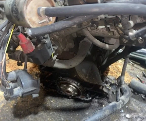 Двигатель без навесного для Nissan Serena C23 1994-1999 на фотографиях