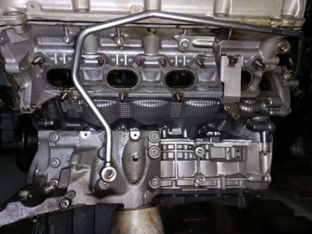 Двигатель без навесного для Porsche Cayenne 958 2010-2014 на фотографиях