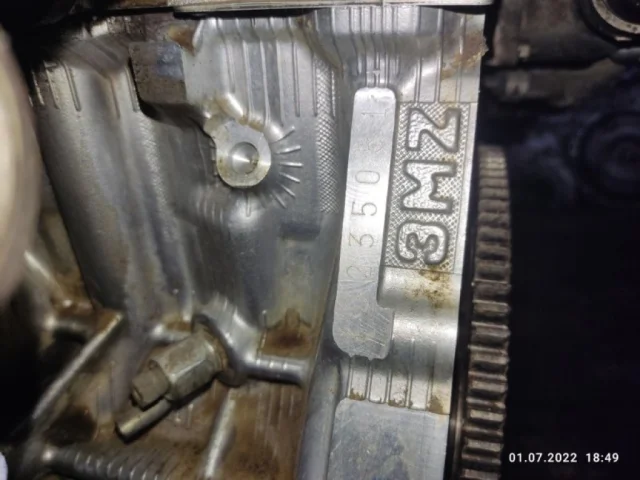 Продажа двигателя 3MZ-FE