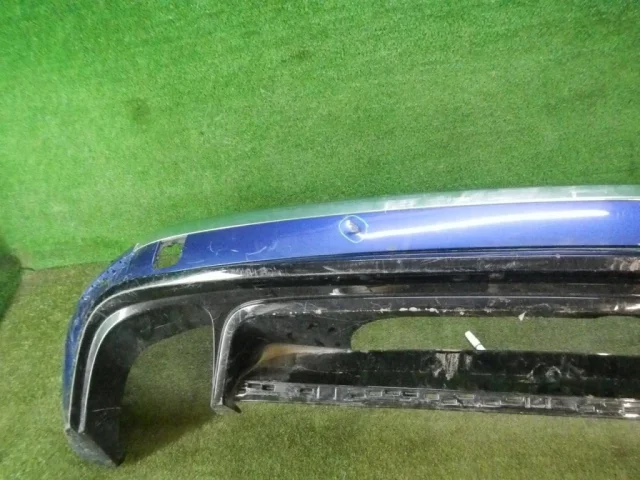 Фартук (спойлер) заднего бампера для Volkswagen Touareg II (7P5) Rest 2014-2018 на фотографиях