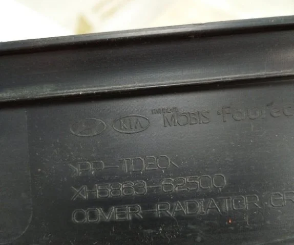 Кожух замка капота для Hyundai Solaris 2 (2017-2022) на фотографиях