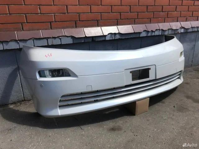 Бампер для Toyota Alphard H10 2002-2008 на фотографиях