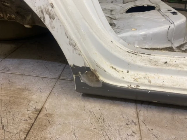 Заднее левое крыло для Skoda Rapid I rest NH3 2017-2020 на фотографиях