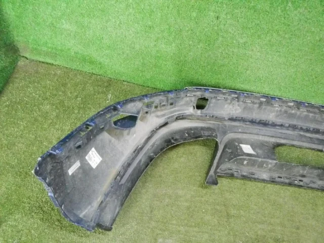 Фартук (спойлер) заднего бампера для Volkswagen Touareg II (7P5) Rest 2014-2018 на фотографиях