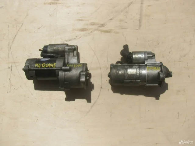 Стартер для Hyundai Starex A1 1997-2007 на фотографиях