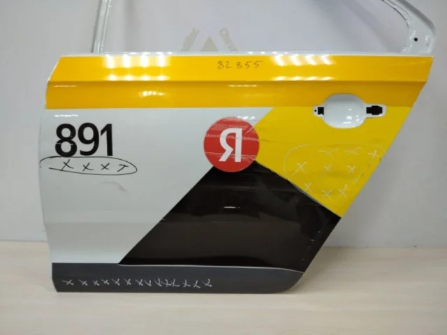 Дверь задняя левая для Skoda Rapid I rest NH3 2017-2020 на фотографиях