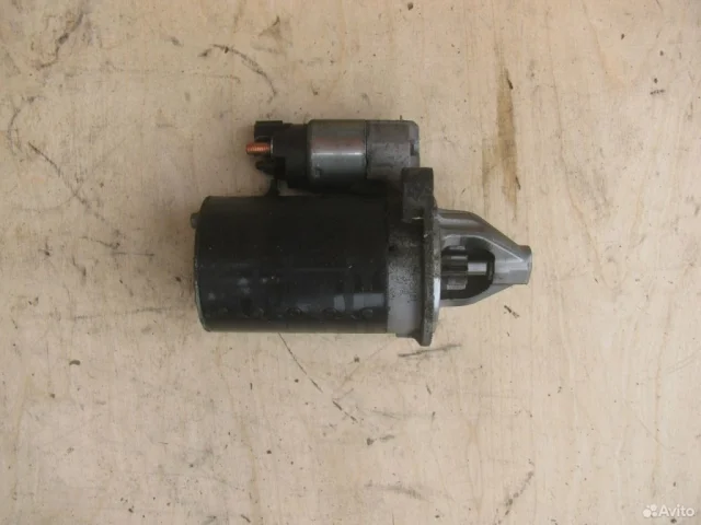 Стартер для Hyundai Solaris 1 рестайлинг 2014-2017 на фотографиях