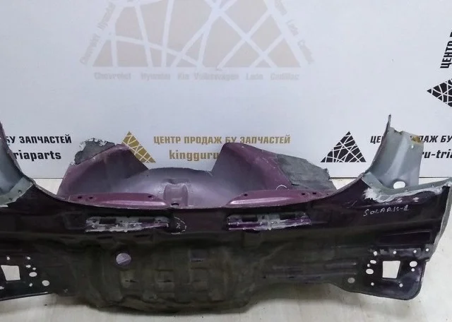 Панель кузова задняя для Hyundai Solaris 1 рестайлинг 2014-2017 на фотографиях