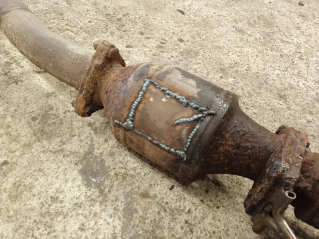 Приемная труба глушителя для Honda Accord 8 2008-2013 на фотографиях