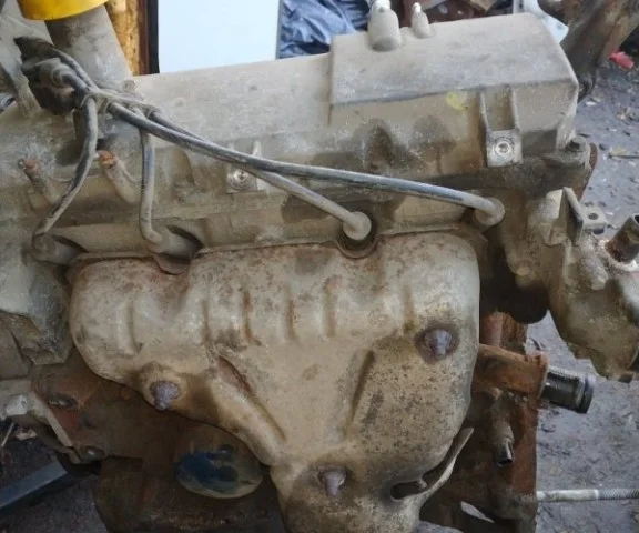 Двигатель без навесного для Renault Logan 2005-2015 (LS) на фотографиях