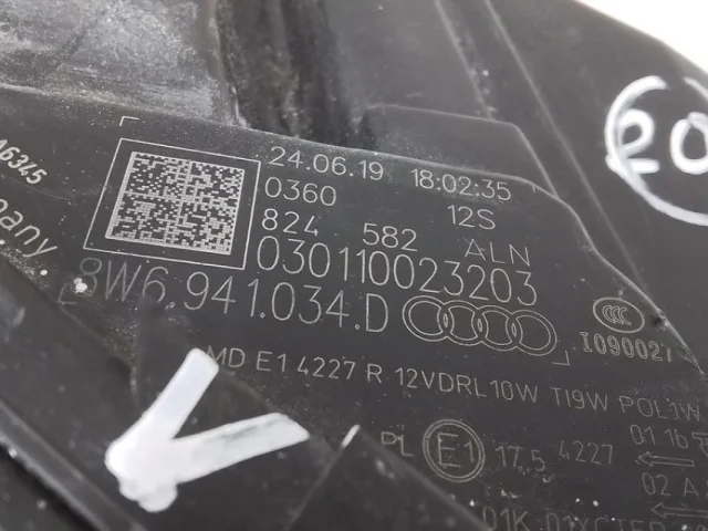 Фара ксенон левая для Audi A5 F5 Sportback 2016+ на фотографиях