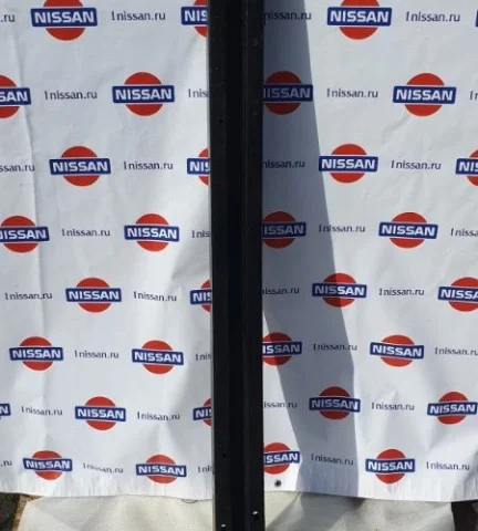 Усилитель заднего бампера для Nissan Tiida SC11 Седан 2007-2014 на фотографиях