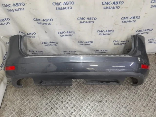 Накладка заднего бампера для Volkswagen Touareg II (7P5) 2010-2014 на фотографиях