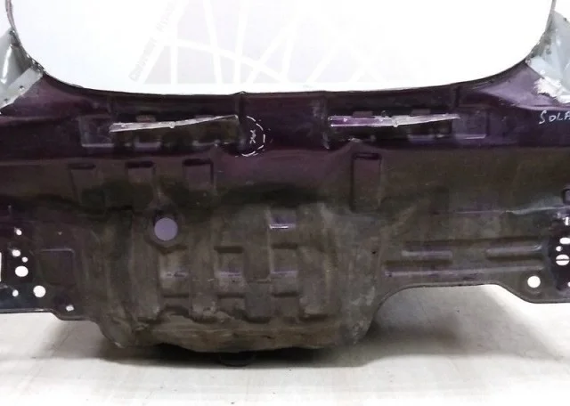 Панель кузова задняя для Hyundai Solaris 1 рестайлинг 2014-2017 на фотографиях