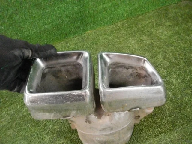 Насадка на глушитель для Mercedes-Benz GL class X166 2012-2016 на фотографиях